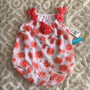 *{BRAND NEW}* 9M Baby Girl Floral One Piece